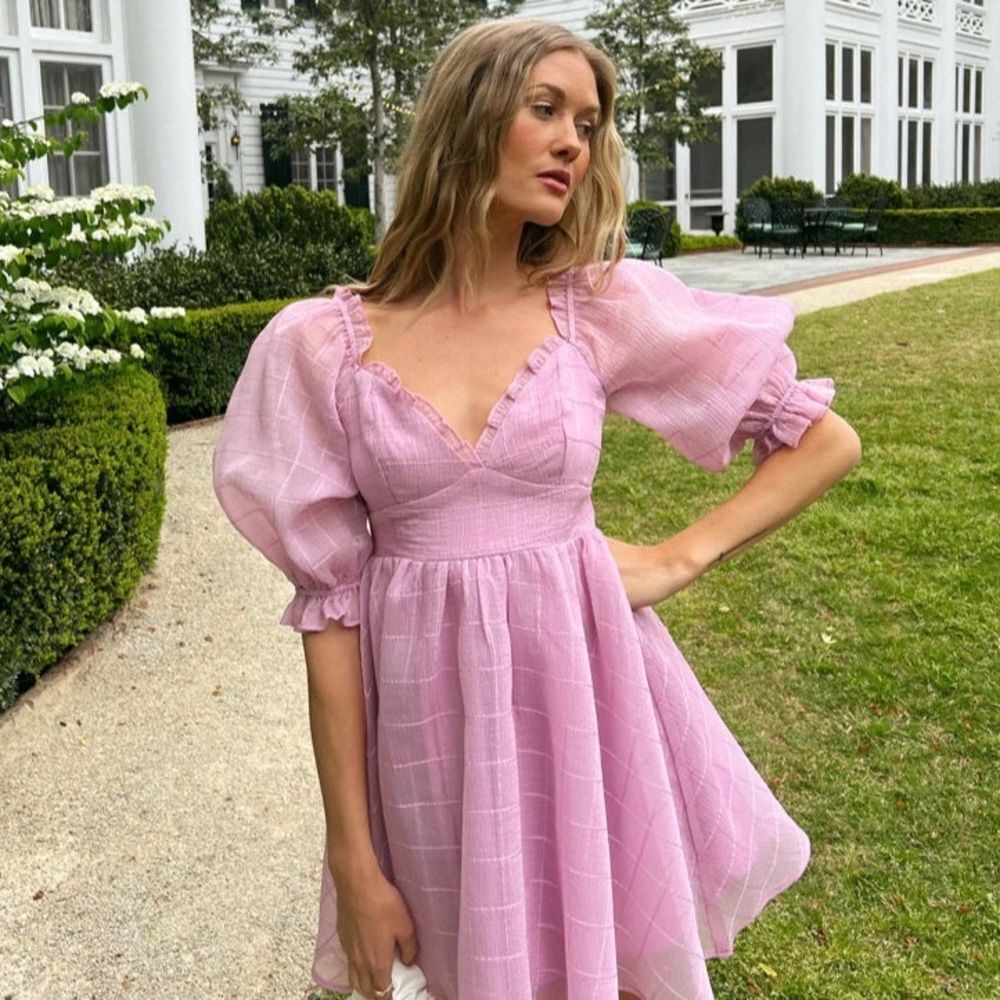 Storia puff sleeve dress